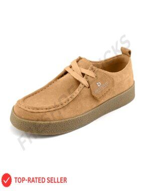 Genuine Leather Oxford Shoes Memory Foam Arch Support Non-Slip Work Loafers